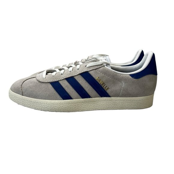 Adidas Gazelle A-Club Manchester United Cream Blue Shoes IH2633 Men's Size 8.5 - Picture 3 of 10